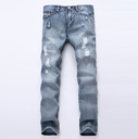 Mcckle Fashion Brand Designer Mens Ripped Jeans Pants