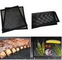 BBQ Non-stick Teflon Mesh Grill Heat Resistance Improve