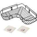 Punch-free Wall Bathroom Storage Rack Kitchen Corner Shelf