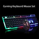 GTX300 Gaming CF LOL Keyboard Mouse Glowing Set