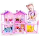 House Doll Villa DIY Assembled