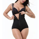 Rubber body shaper buttoned