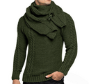 Men Winter Sweater Fashion Slim Fit Pullover Man