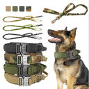Pet Tactical Dog Collar And Leash Set