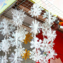 Christmas Snowflakes Decorations Activity Goods Three-dimensional Snowflake Strings