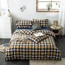 Check cotton bedding