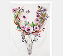 Nordic Flamingo Background Wall Hanging Bed Headboard Room
