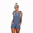 Strap Jumpsuit Shorts