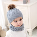 Baby Warm Woolen Cap Toddler Hat Girls Boys