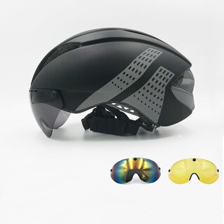 Mountain Bike Road Magnetic Goggles Helmet