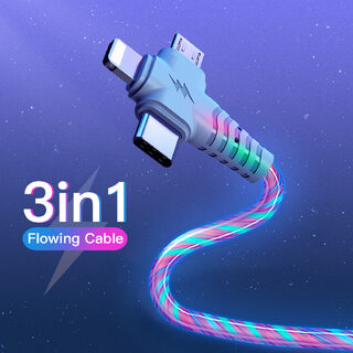 Fast charging cable aluminum alloy streamer data