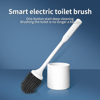 Toilet Brush Rubber Head Holder Cleaning Brush For Toilet Wall Hanging Household Floor Cleaning Bathroom Accessories
