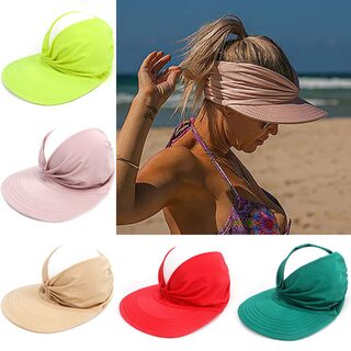 New Anti-Ultraviolet Sun Visor Outdoor Fashion Trend Empty Top Hat European And American Style Creative Big Brim Hat