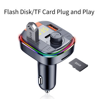 832 Car Mp3 Player Colorful Atmosphere Breathing Light