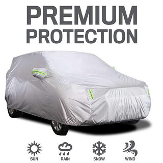 Universal Full Car Covers Sedan Sunscreen Protection polyester