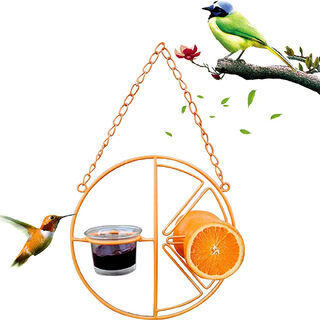 Simple Outdoor Bird Feeding And Water