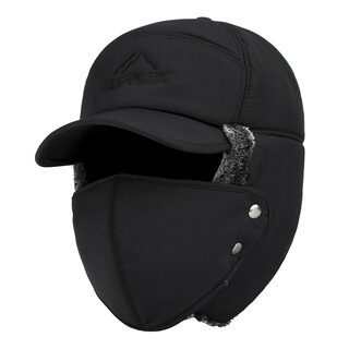Hat Men Winter Mask Lei Feng Korean Style
