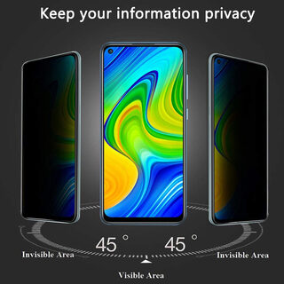 Anti Spy Screen Protector Tempered Glass For Note