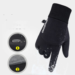Gloves Fall And Winter Elastic Touch Screen