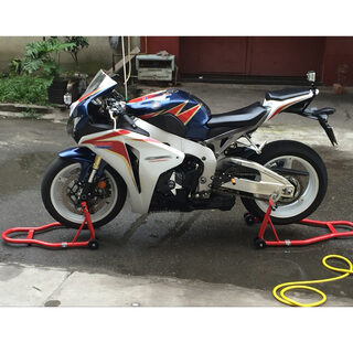 Lifting And Lowering Maintenance Tools For Motorcycle Front