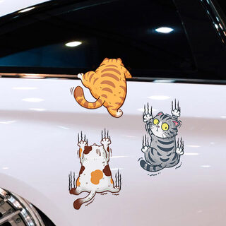 Scratch Pet Cat Car Sticker Body