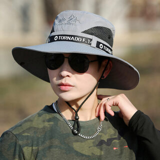 Mountaineering Fishing Sunscreen Travel Breathable Large Eave Visor