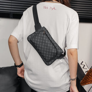 Fashion Men's Versatile Waist Crossbody Chest Phone Bag