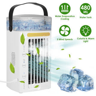 4 In 1 Portable Air Conditioner Fan Evaporative