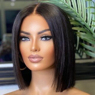 4X4 Bob Wig Short Hair Female