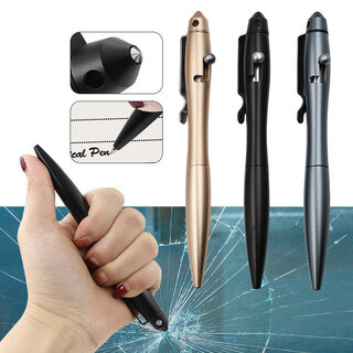 Outdoor Self-Defense Writing Tungsten Steel Head Broken Window