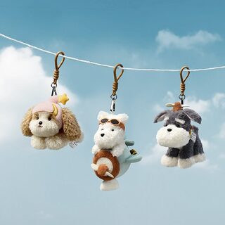 Babycare Plush West Highland Puppy Schnauzer Doll Bag