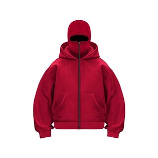 Men's And Women's Double-headed Zipper Hoodie