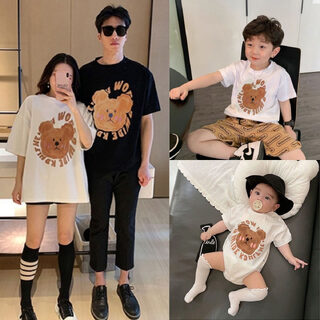 New Summer Cotton Parent-child Outfits Tops