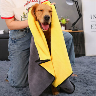 Pet Towel Super Absorbent Quick-Drying Bath For Dogs