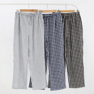Cotton Springsummerautumn Pajama Pants Loungewear