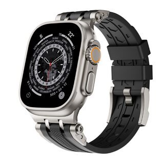 Innovative Connector Fluororubber Watch Strap