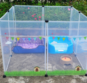 Pet transparent fence