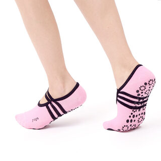 Non-slip yoga socks ballet style fitness boat sports