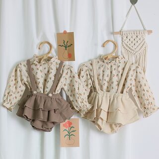 Baby Girl Clothes Spring Summer Linen Cotton Girls