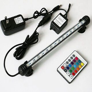 Aquarium Waterproof Lighting Rainbow Color Changing Small Colored