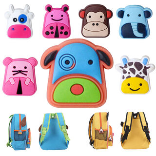 Children's schoolbag nursery school children's schoolbag boys and girls bag children adorable shoulder knapsack logo gift bag