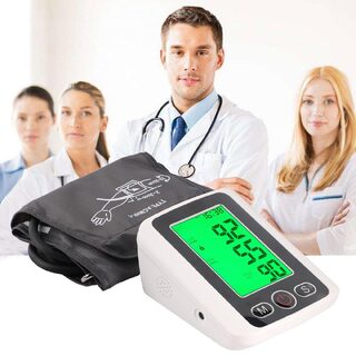 Home large screen voice electronic sphygmomanometer three color