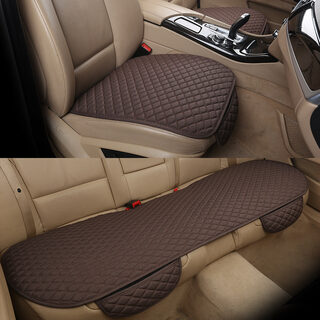 Universal Car Seat Cushions Linen Non-Slip Four Seasons
