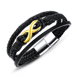 Vintage leather bracelet