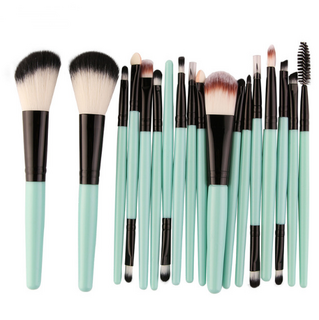 for MAANGE 18 make-up and brush suits with fan-shaped makeup tools to sell hot sales