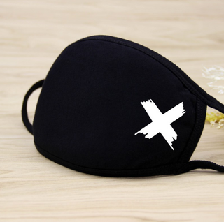 Black mask men and women Korean version