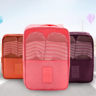 Travel storage bag shoe