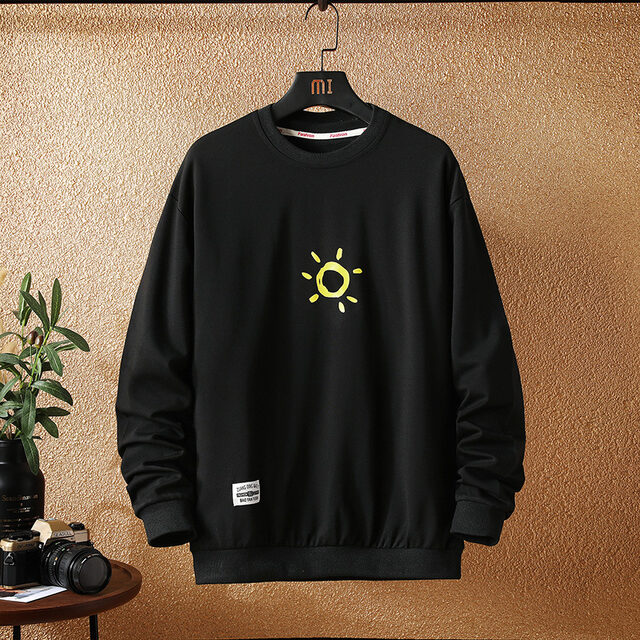 Japanese Autumn Casual Printing Plus Size Sweater Trendy