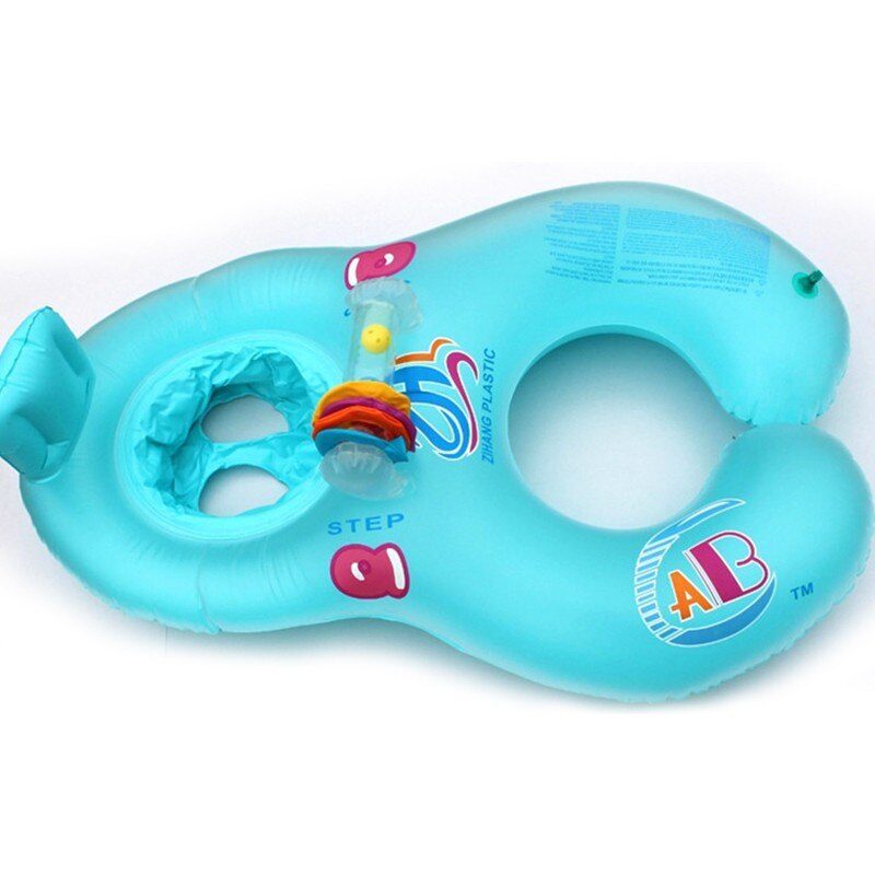 Parent-child Swim Ring Green Material Mother And Child