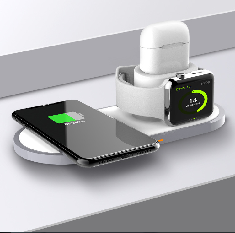 Multi-function three-in-one wireless charging New mobile phone watch